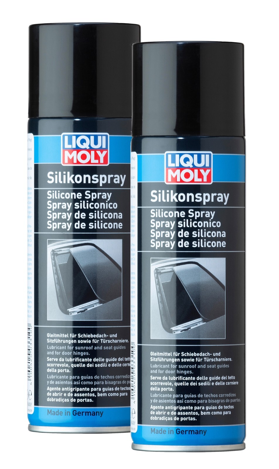 LIQUI MOLY Silicone Spray 300ml Protects And Lubricates 3310 2 Units