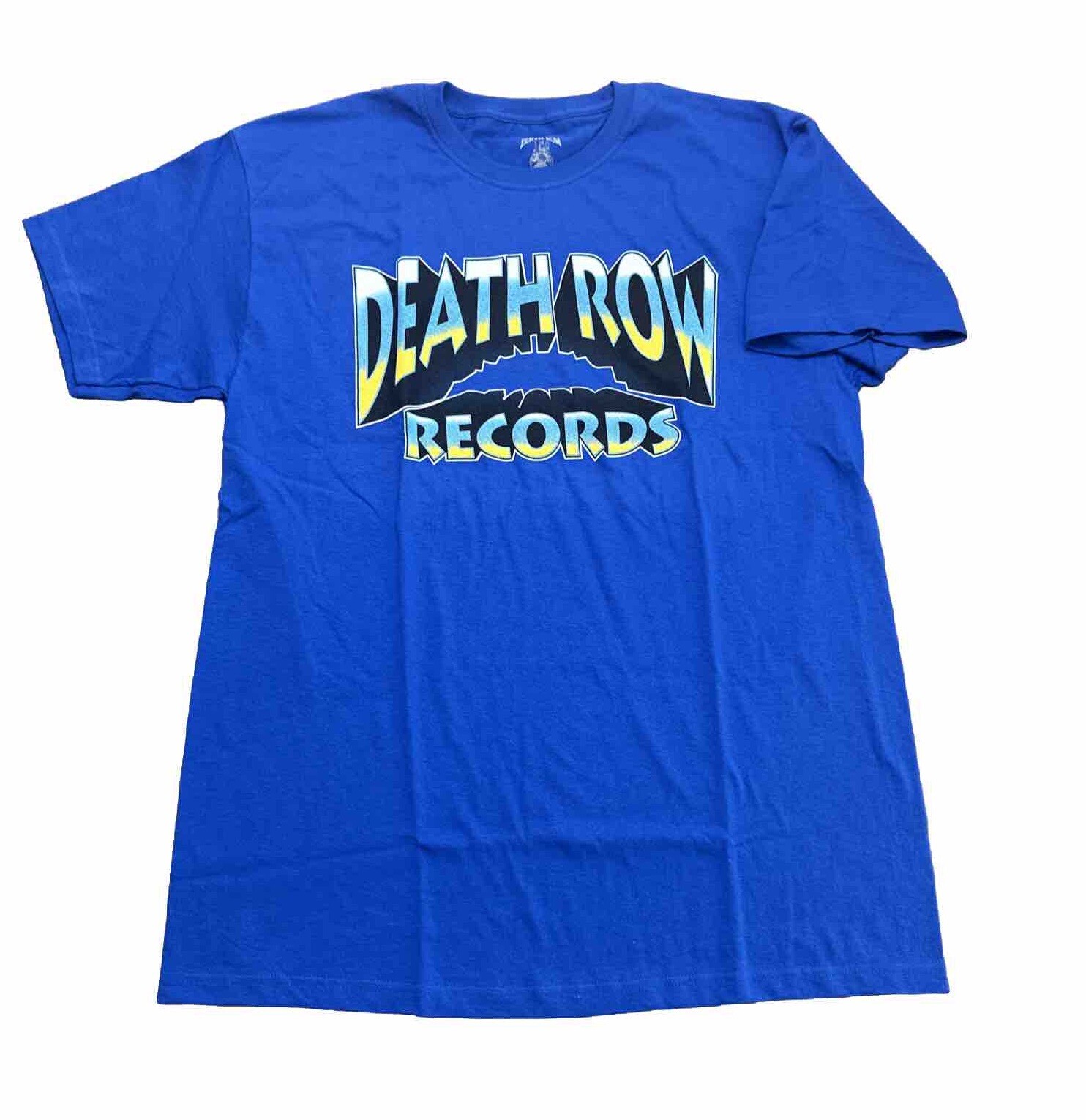FILA T shirt uomo Death Row Records grande stampa grafica core cotone hip hop