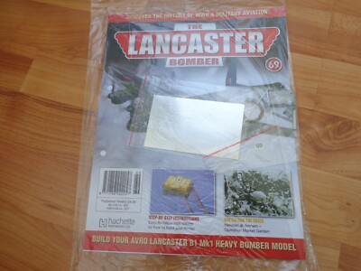 1/32 HACHETTE BUILD YOUR OWN THE LANCASTER BOMBER MODELLFLUGZEUG AUSGABE 69 INKL. TEIL