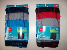 Hanes Underwear Underpants Boys 3 Ultimate X-Temp Boxer Briefs S M L XL New