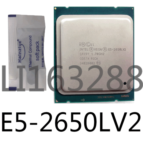 Intel Xeon E5-2650L V2 E5-2650LV2 1.70GHz 10 Core 25MB LGA 2011 CPU Processor - Picture 2 of 3