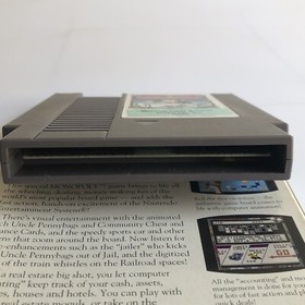 1991 Vintage MONOPOLY Nintendo NES Video Game With Box