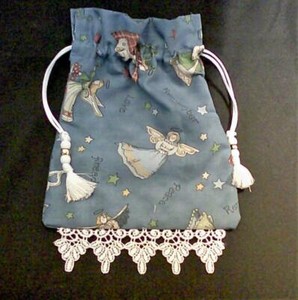 Angels-Tarot-Card-Drawstring-Mojo-Bag-Cotton-Pouch-FREE-SHIPPING