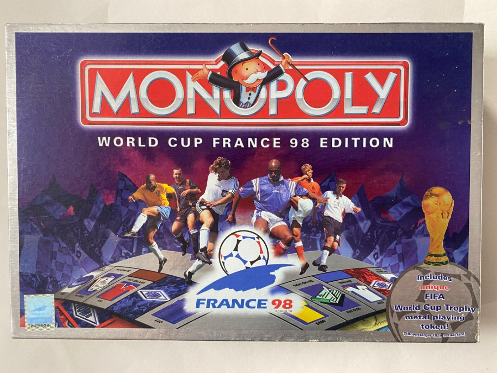 Monopoly: World Cup France 98 Edition, Board Game (By Hasbro 1997)