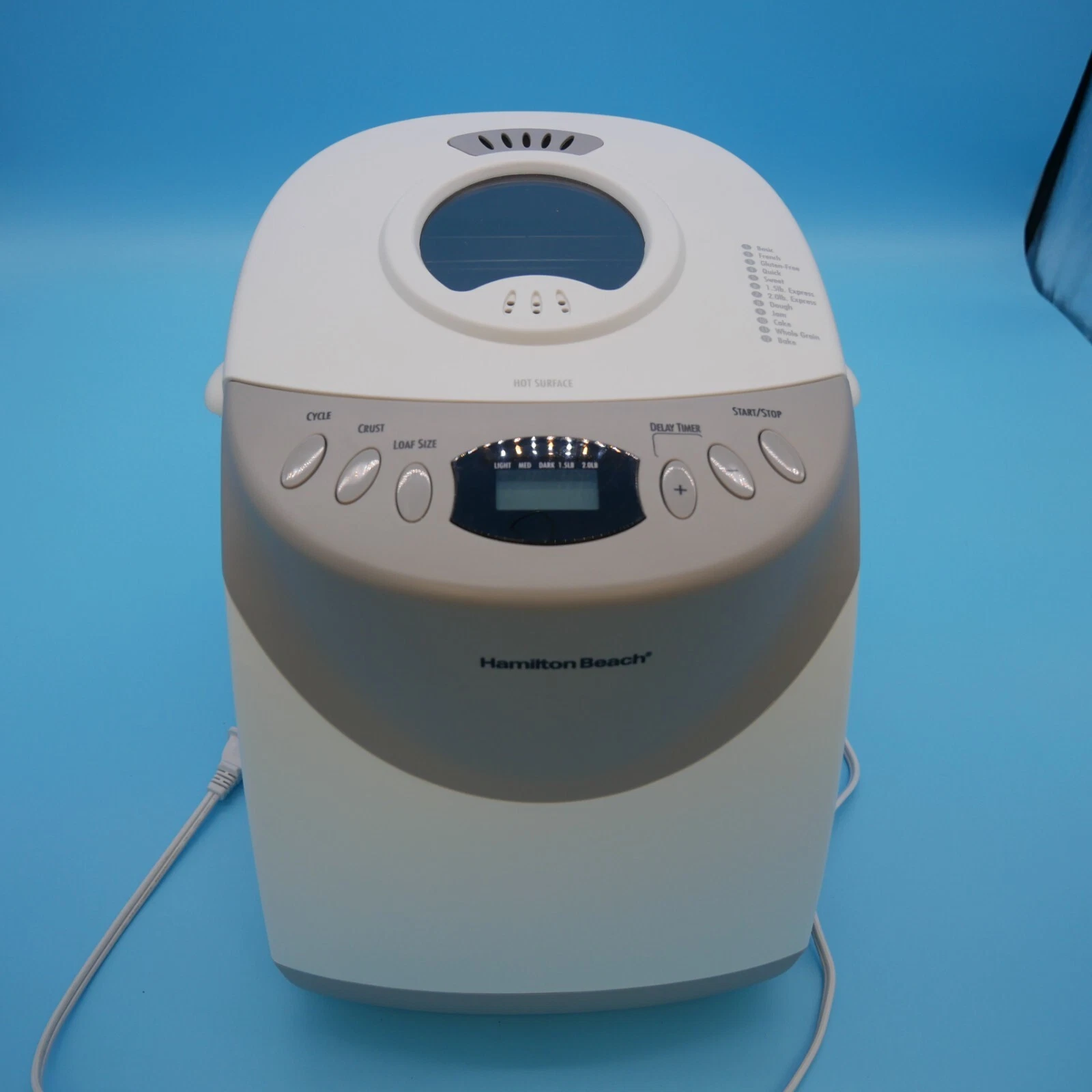 Hamilton Beach HomeBaker Bread Machine - White