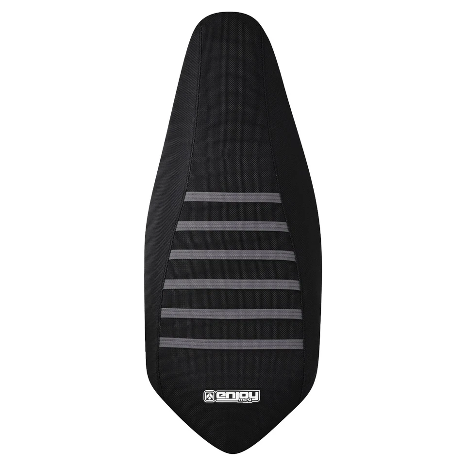 Чехол на сиденье с захватом Yamaha Raptor 700 700 R 2006-2024 ЧЕРНЫЙ - СЕРЫЕ ребра #193 - Изображение 3 из 4