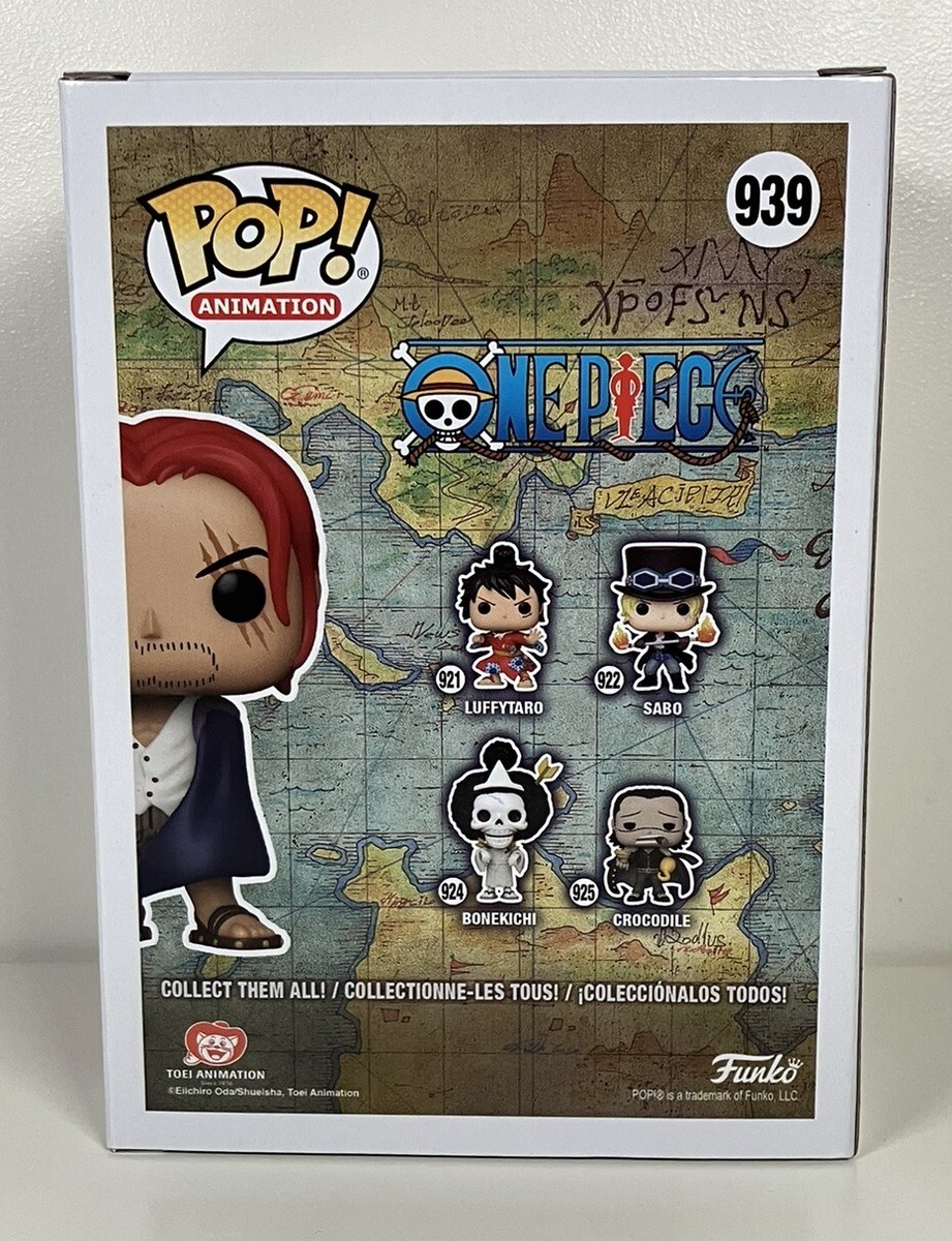 ONE PIECE - 激レア限定FUNKO POP! ワンピース　シャンクス　麦わら帽子　チェイス限定 Amazon.com: Pop! Animation One Piece 939 Shanks Special