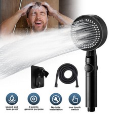 RV Shower Head with Hose and On Off Switch Camper Water Saving and High Pressure