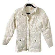 Lucy Cream Down Puffy Jacket