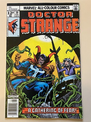 DOCTOR STRANGE #30 Marvel Comics 1978 UK Price VF