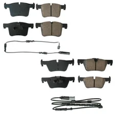 Akebono Euro Front & Rear Ceramic Brake Pad Kit For BMW F22 F23 F30 F32 F34 F36