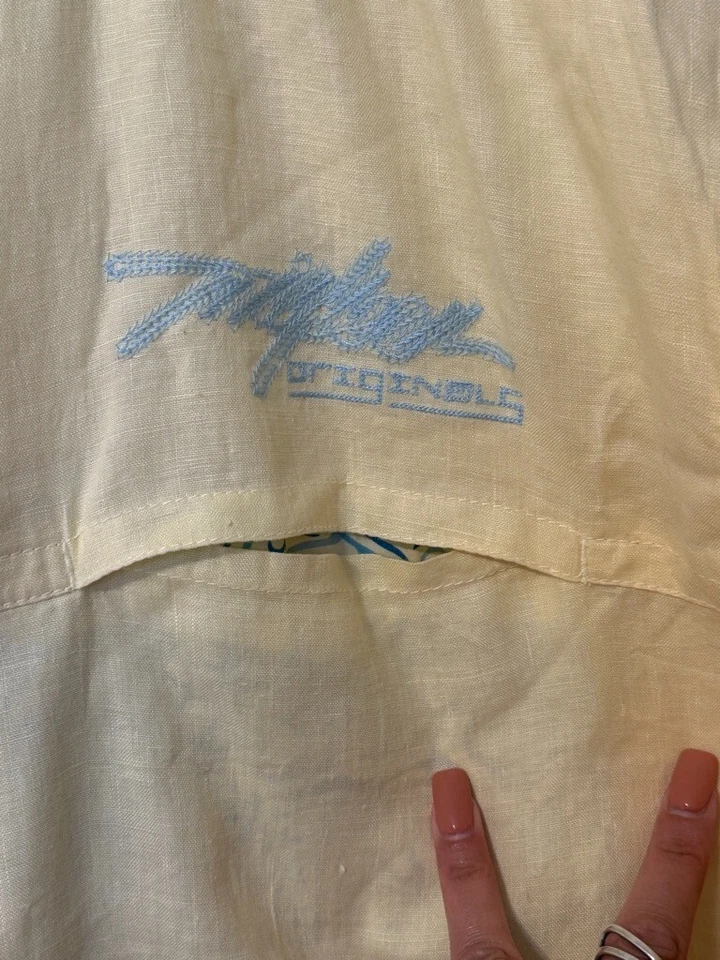 Chaqueta Bomber Miskeen Original Manga Corta Lino Amarillo, Chaqueta de Verano 2XL Hombre Foto 2 de 4