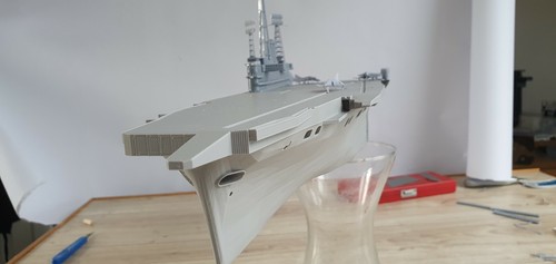 HMS Ark Royal (R09) 1/350 aircraft carrier full hull model ship kit  - Picture 1 of 10