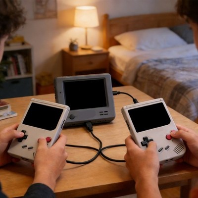Game Console Link Cable For 2 Player Gaming And Data Transfer 1 8mlong