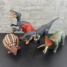 Jurassic World Velociraptor Dinosaur Figures Lot of 4 Mattel - New Batteries