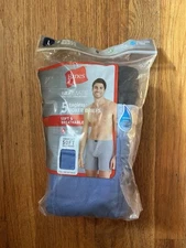 Hanes Men's Ultimate Tagless Boxer Brief 5-Pack Multicolor Large