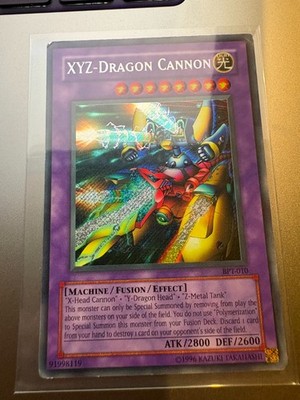 Yu-Gi-Oh! TCG XYZ-Dragon Cannon Secret Rare Holo