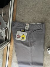 Ben Davis Men's Gorilla Cut Pants Silver 38x32 New