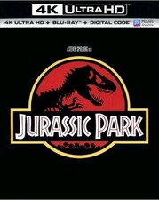 Jurassic Park 4K Ultra HD + Blu-ray + Digital Copy *NEW, SEALED w/ slipcover*
