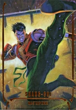 2024 Marvel Masterpieces Nahuel Grego LEGENDARY ORANGE #26 Shan-Chi  18/99