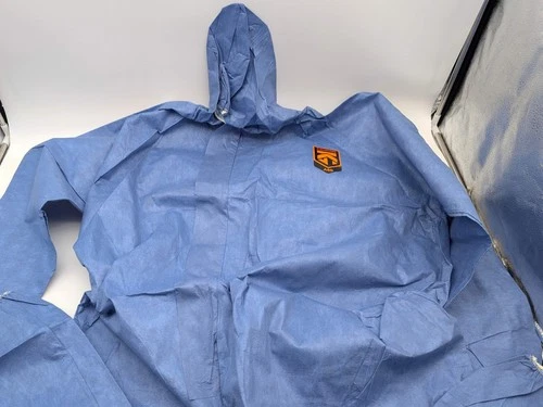 Kleenguard A60 Coverall Suits 4XL Hooded Full Body Hooded 45027 Pack of 20 - product listing photo