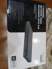 WBOX 4 Channel Network Video Recorder With Poe