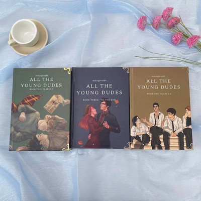All The Young Dudes Hardcover Book Set Fanfiction includes bookmark