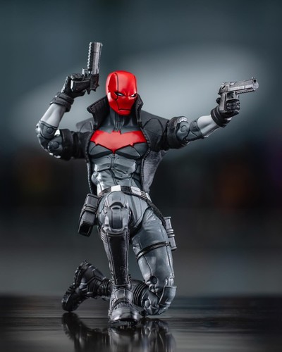 Mcfarlane Red Hood (New 52) Black & White Accent Edition Gold Label - Picture 7 of 17