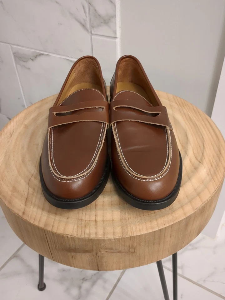 Mocasines Duke + Dexter para hombre hechos a mano en Inglaterra (talla 10 UK/11 US) Foto 2 de 4