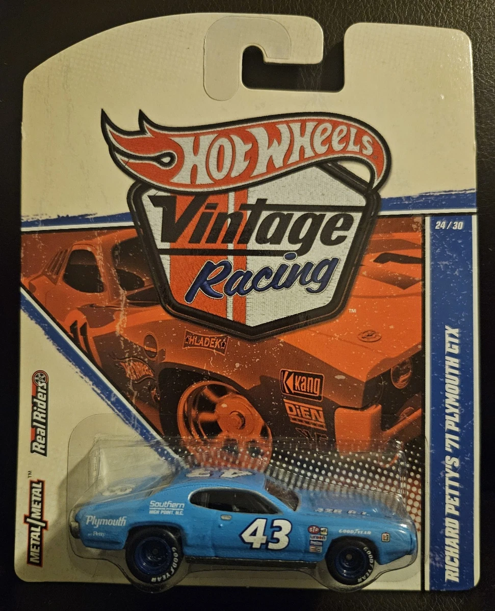 Hot Wheels Vintage Racing Plymouth Diecast & Toy 1:64 Scale for