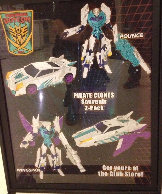 Botcon 2014 Pounce & Wingspan Souvenir Set Loose Complete - Image 2 of 4