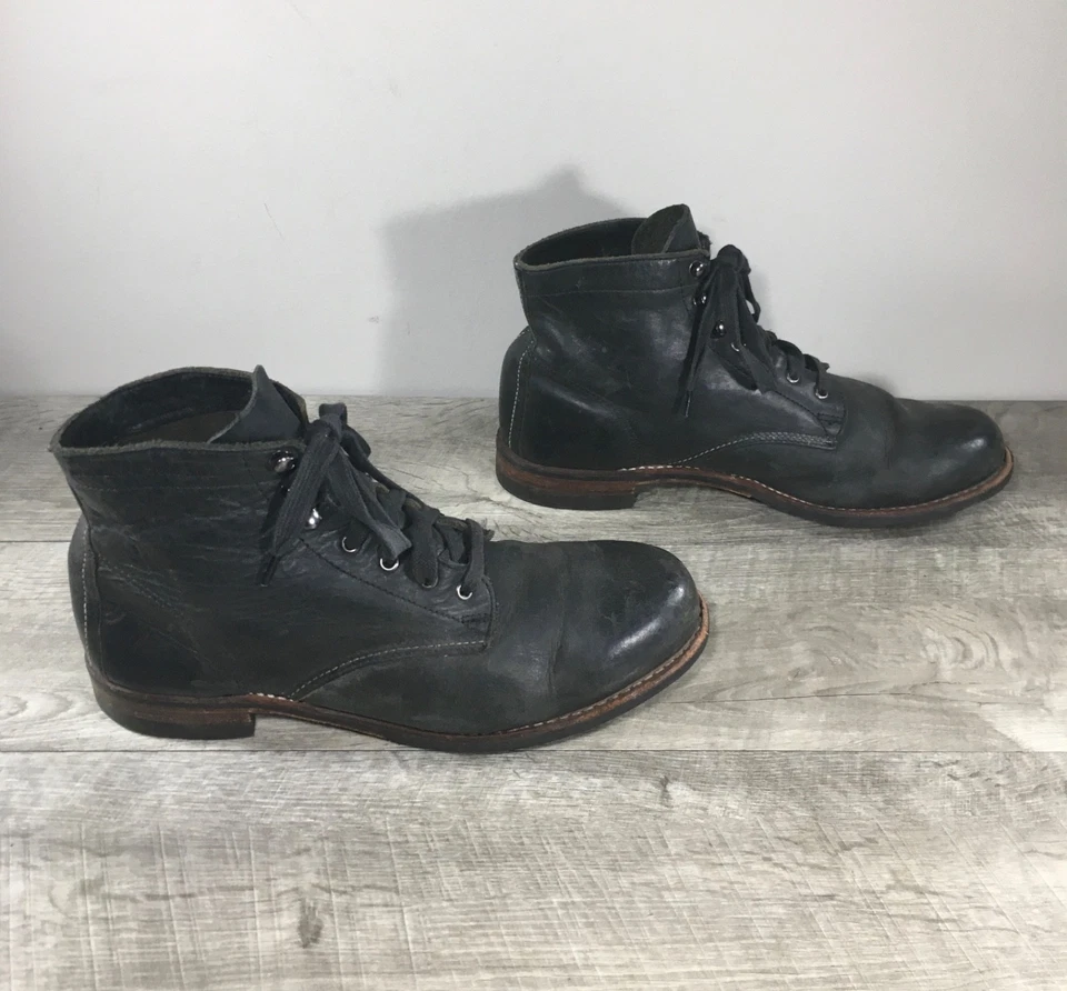 Hombres Wolverine 1000 Mile Chukka Botas de Vestir de Combate con Cordones Cuero Puntera Lisa 10 Foto 2 de 4