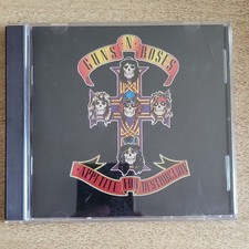 Guns N' Roses Appetite for Destruction CD Rock Geffen 1987 Jewel Case