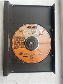 NBA Jam T.E. Sega Saturn 1995 Disc And Case, NO MANUAL