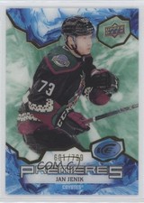 2021-22 Upper Deck Ice Ice Premieres Green 601/799 Jan Jenik #186 w6g