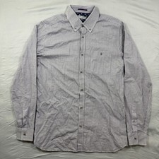 Ted Baker London Button Down Shirt Checkered Pattern Men's 3 Gingham Career Work