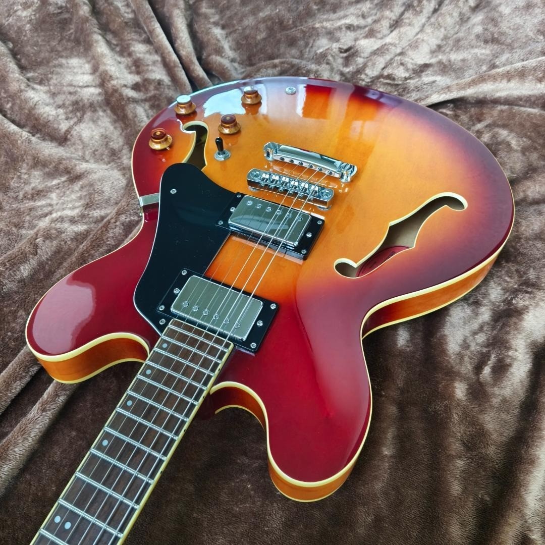 美品 Vantage 635V エレキギター セミアコ ES335タイプ レア Rare Vantage 635V semi-acoustic Guitar ES335 type | eBay