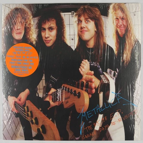 METALLICA - THE $5.98 E.P. GARAGE DAYS - 2018 EUROPE VINYL LP ORANGE - EX/EX