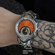 Y2K Watch Men's Watch Quartz Chronograph Futuristic Design