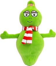 Barbapapa BAP43400 Peluche Barbalalla Morbidoso E Soffice con Sciarpa a Righe Bi