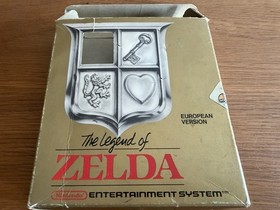 Nintendo NES - the Legend of Zelda - Bienengr&auml;ber European Short Box - CIB OVP