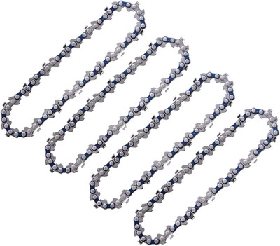 4 Pcs 4 Inch Chainsaw Blade, Mini Chainsaw Chain Replacement, Portable Cordless 
