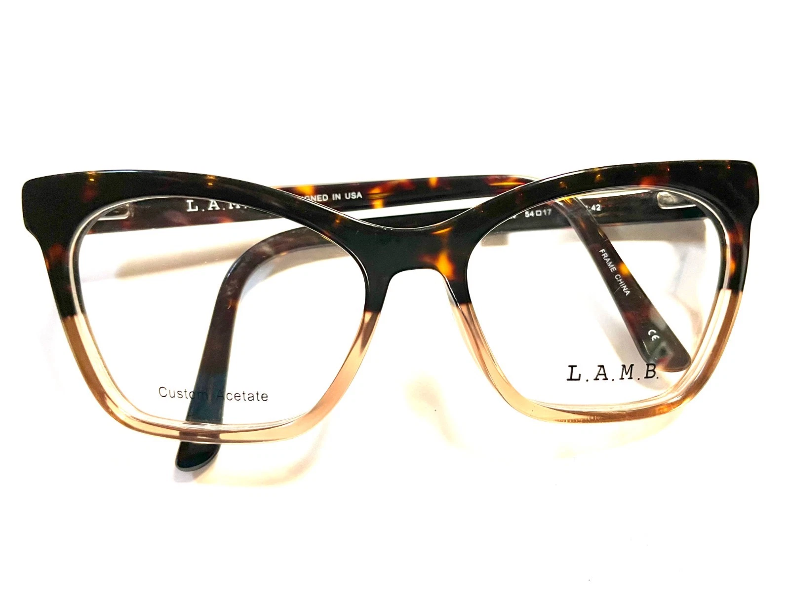 L.A.M.B. Eyeglasses LA061 HAV Havana Women Eyeglasses 54 17 140 B:42