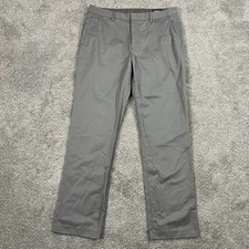 Bonobos Friday Chino Pants 34x32 Weekday Warrior Cotton Work Casual Gray