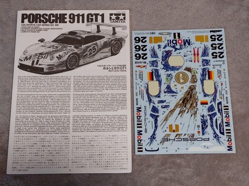 PORSCHE 911 GT1 ''ITEM 24186'' TAMIYA 1 ∕ 24 - Imagen 7 de 7