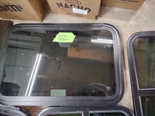 30 x 20 RV Exit Window RV Window Replacement w/Trim Ring & Screen Cargo Trailer