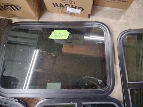 42" W X 22" H RV Exit Window Optional Trim RV Window Replacement Camper Black! E - Foto 7