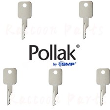 5Pcs Pollak ignition switch Keys D250