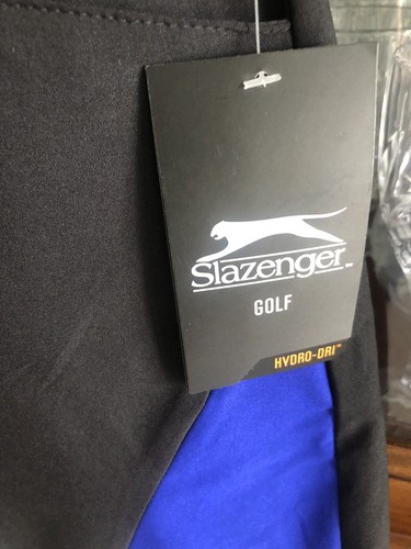Slazenger Golf Hydro-Dri Missy SoHo Color Block Skort Skirt Black Size 10 NWT - Picture 6 of 18