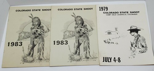 Vtg Gun Show Paper Pamphlet Flyer Estate Lot Firearms Muskets Denver Colorado - Picture 11 of 12
